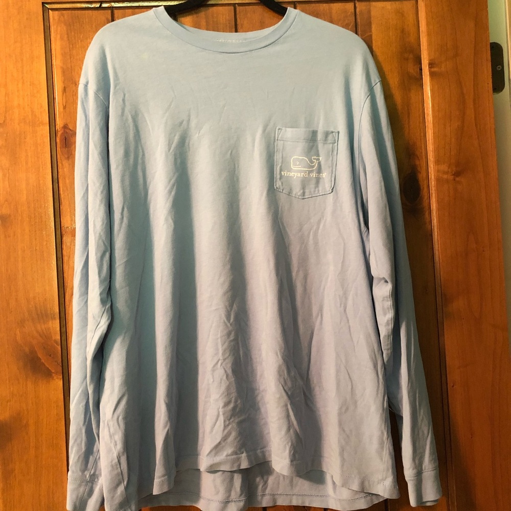 Men’s Long Sleeve Vineyard Vines Whale Shirt